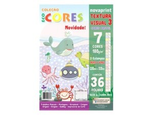 Bloco Eco Cores Textura Visual 3