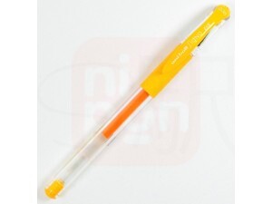 Caneta Signo Gel Amarelo Dourado DX 0.38mm