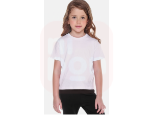 Camiseta Branca Infantil Nº 6
